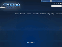 Tablet Screenshot of metropcworks.com